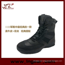 Tactical Stiefel Military Style Polizei Stiefel ohne Reißverschluss an der Seite